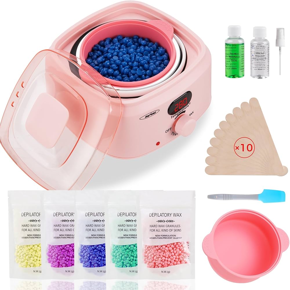 Amazon.com : Sunvivi Waxing Kit, Brazilian Wax Warmer for Hair